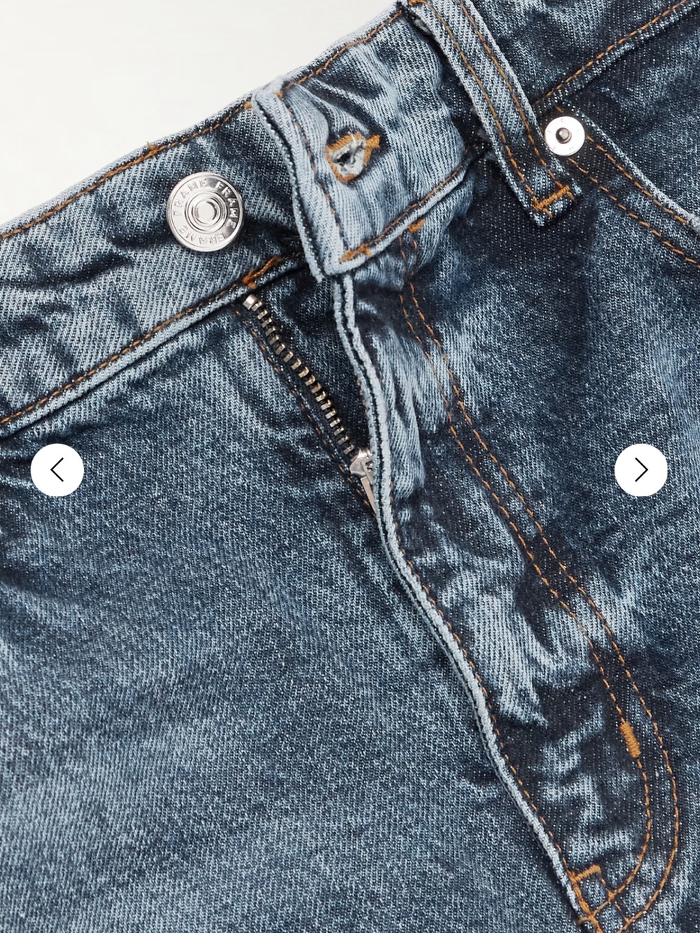 Frame Ruler Straight Leg Jeans - Picture 3 of 9
